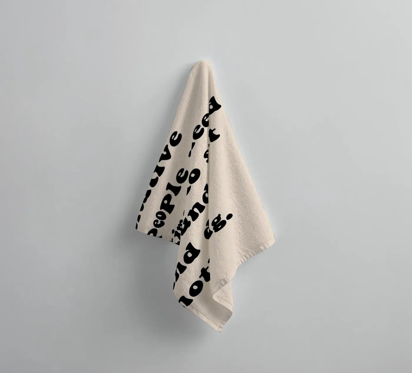 Do nothing... towel by Hej Ibiza by Ute Arnold