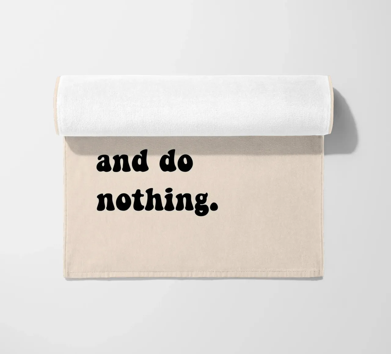 Do nothing... telo mare da Hej Ibiza by Ute Arnold