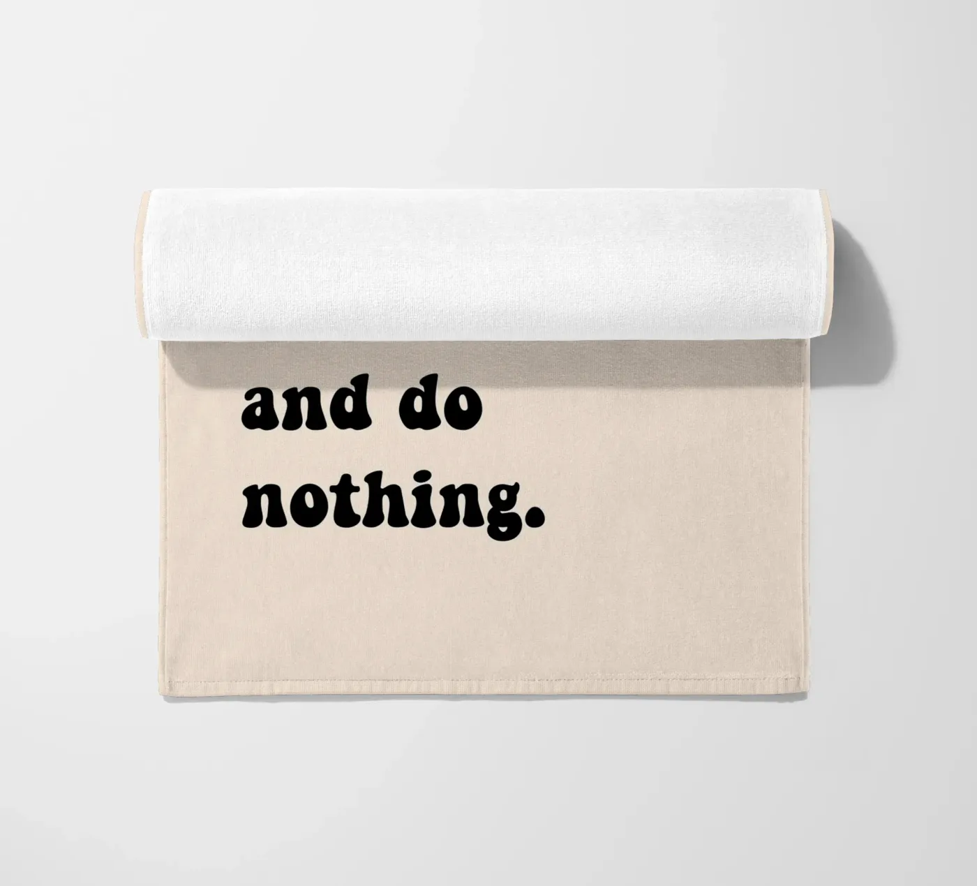 Do nothing... telo mare da Hej Ibiza by Ute Arnold