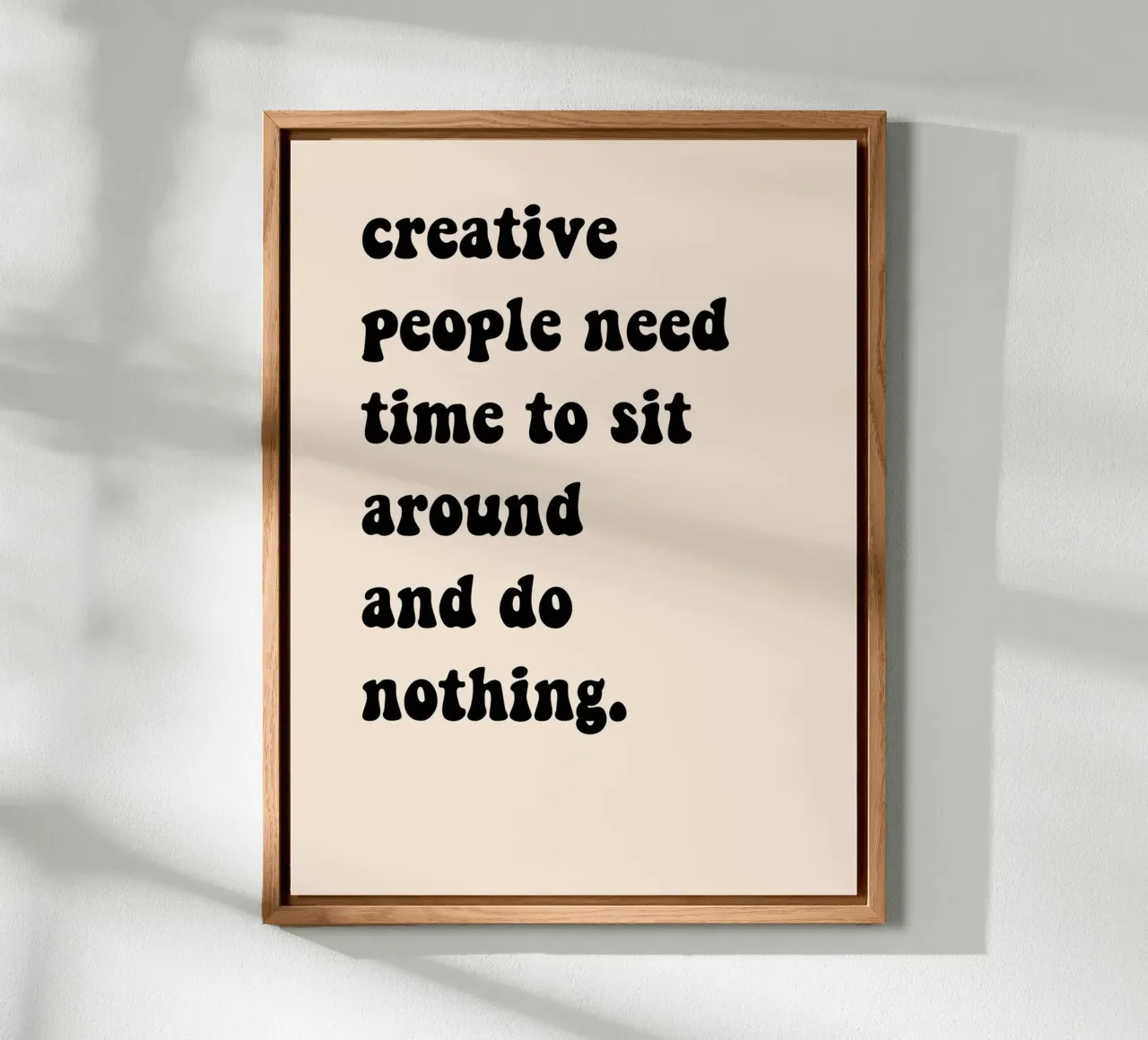 Do nothing... forex-plaat van Hej Ibiza by Ute Arnold