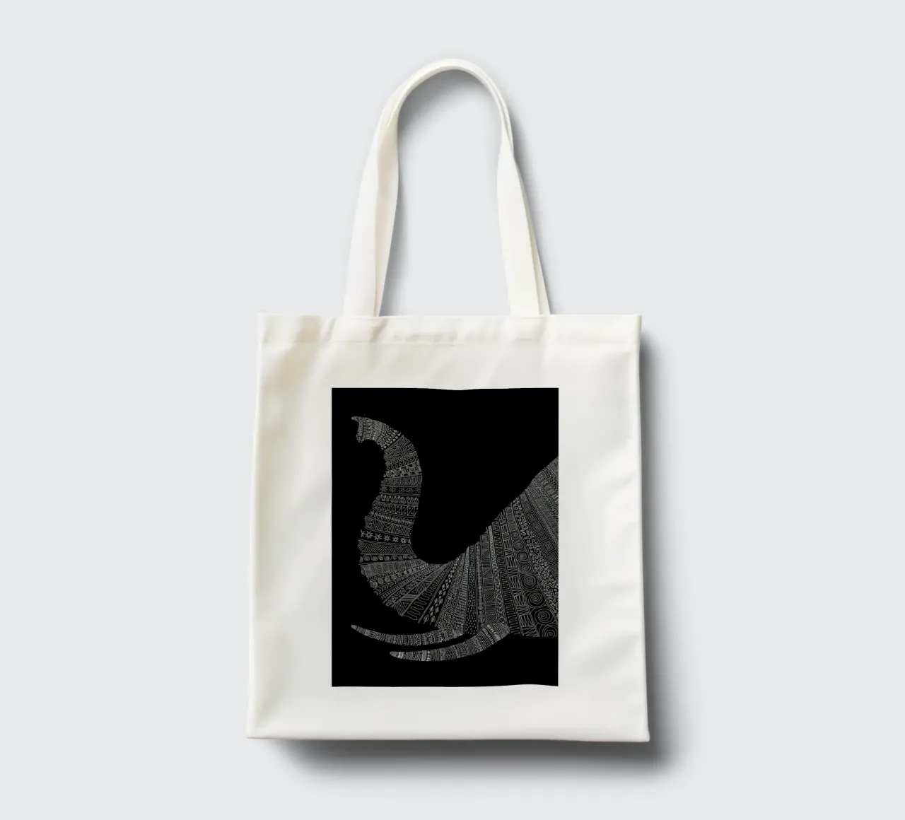 Elephant 02 borsa in juta da Florent Bodart