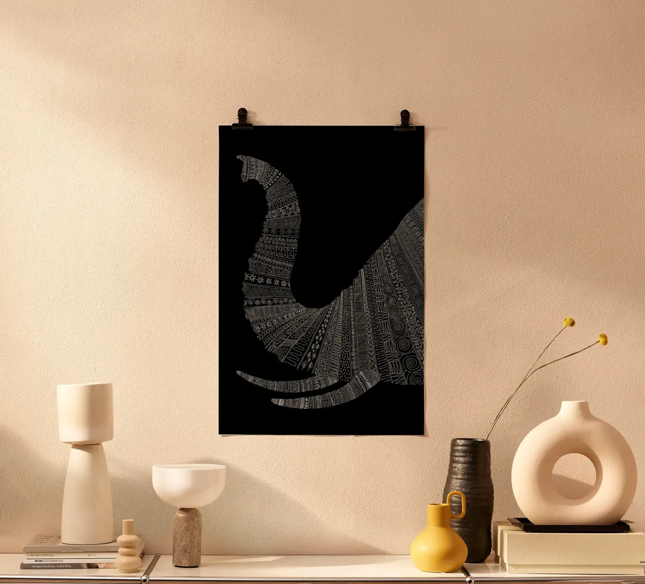 Elephant 02 carta hahnemühle da Florent Bodart
