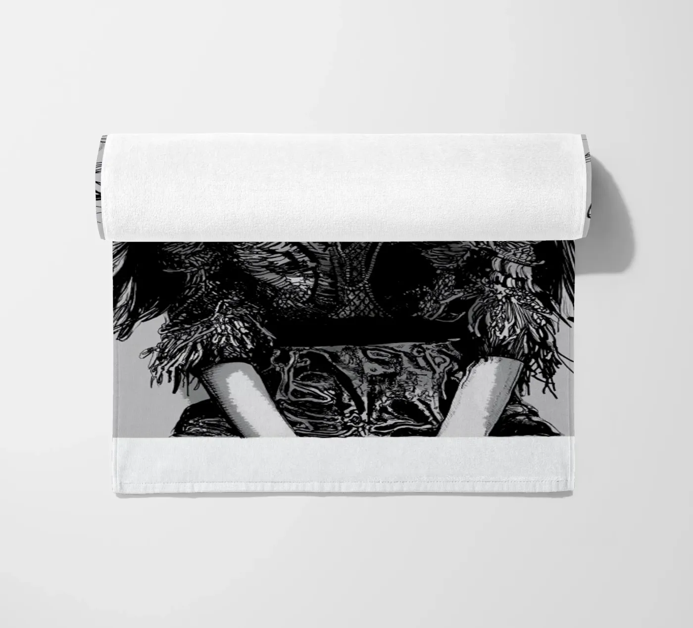 Warrior strandhanddoek van Agnes KR Patience