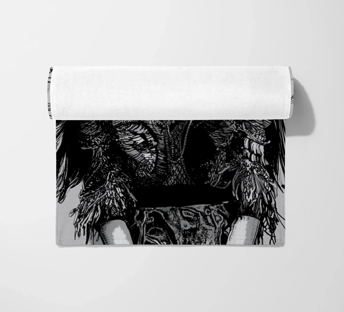 Warrior strandhanddoek van Agnes KR Patience