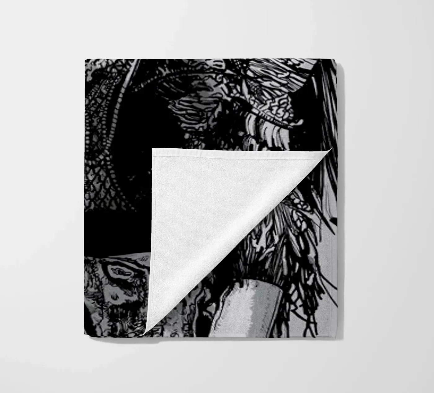 Warrior strandhanddoek van Agnes KR Patience