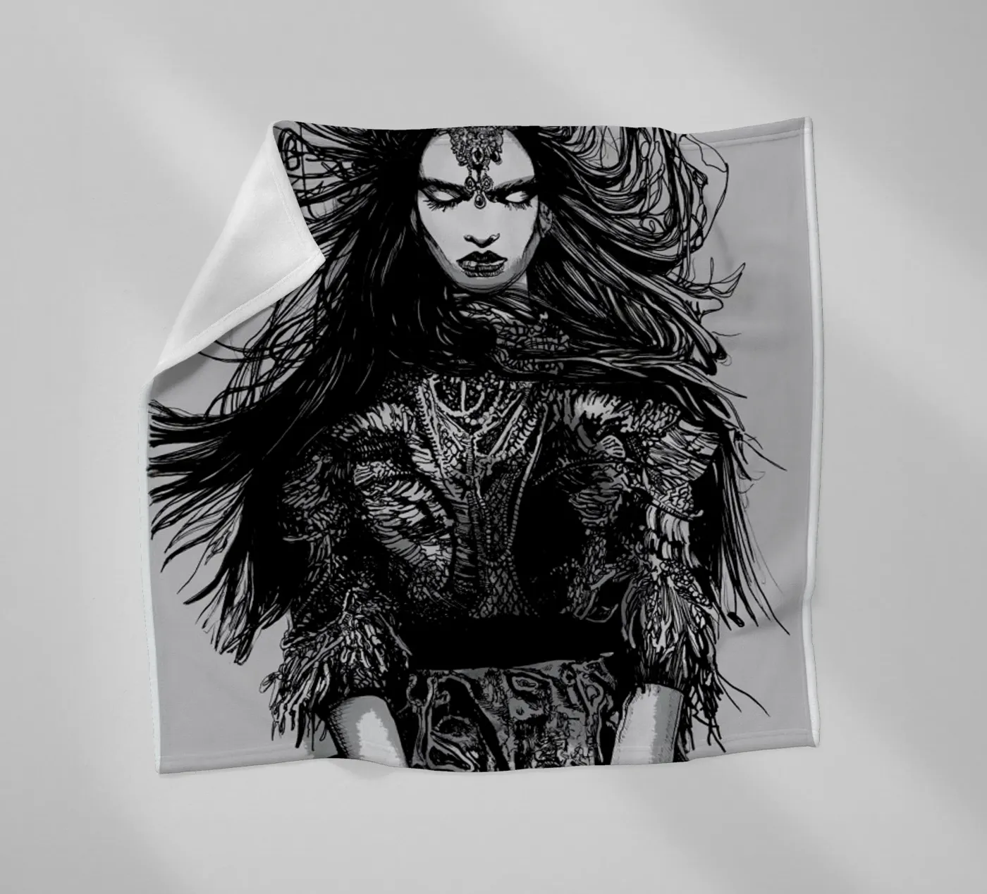 Warrior fleecedeken van Agnes KR Patience