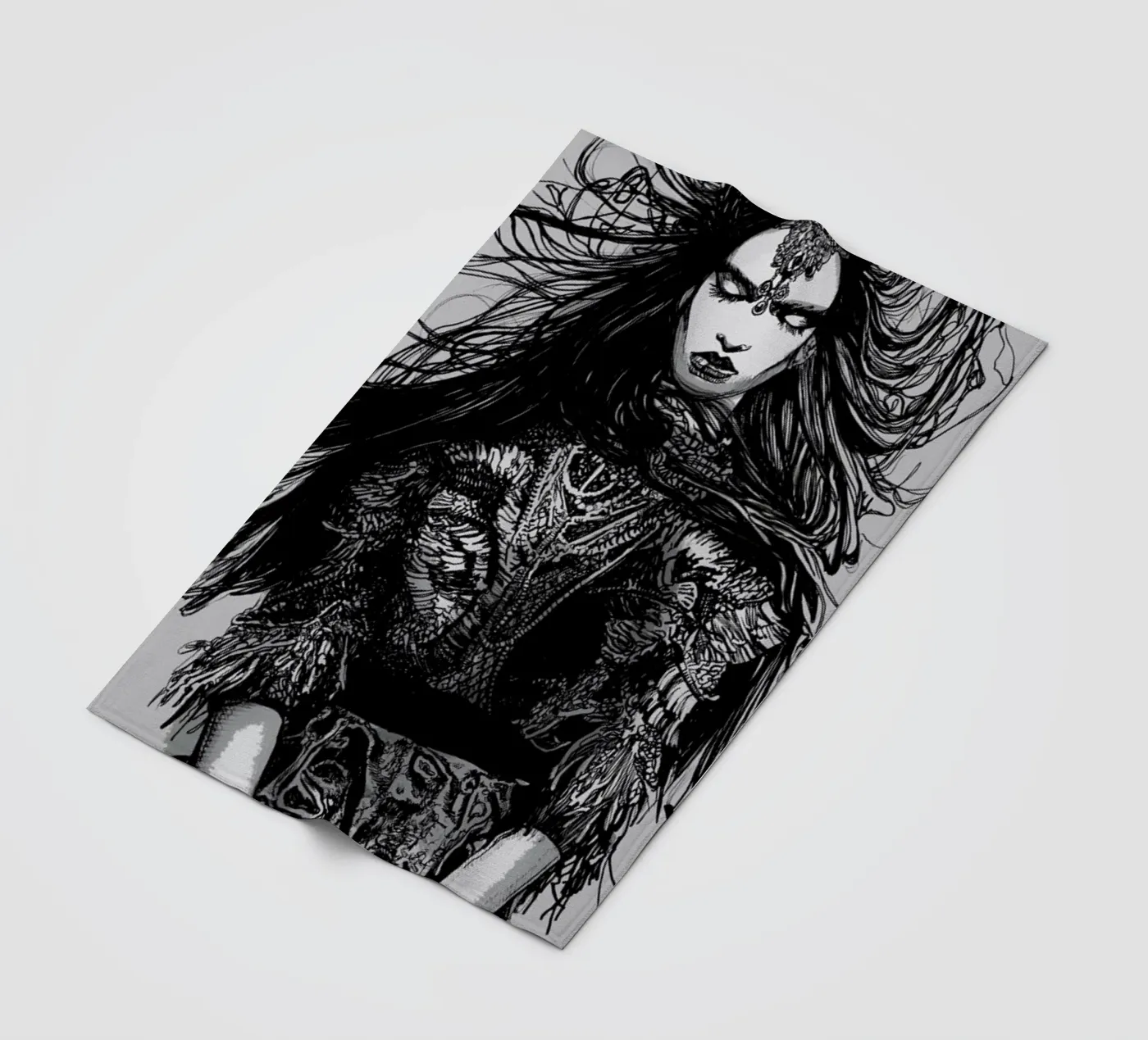 Warrior fleecedeken van Agnes KR Patience