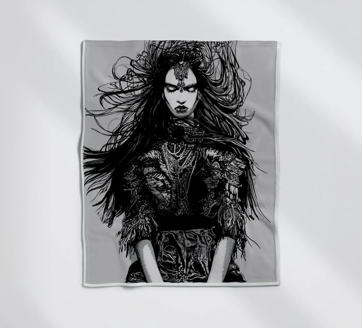 Warrior Fleecedecke von Agnes KR Patience