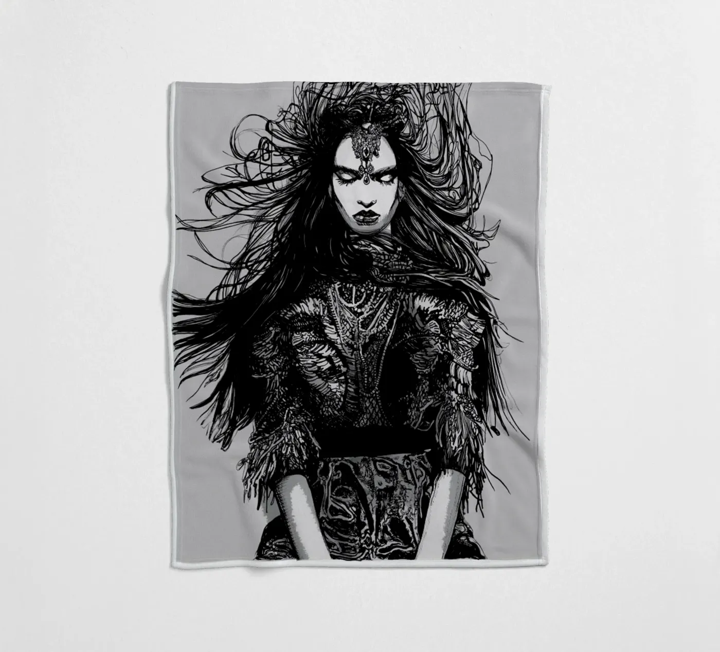 Warrior Fleecedecke von Agnes KR Patience