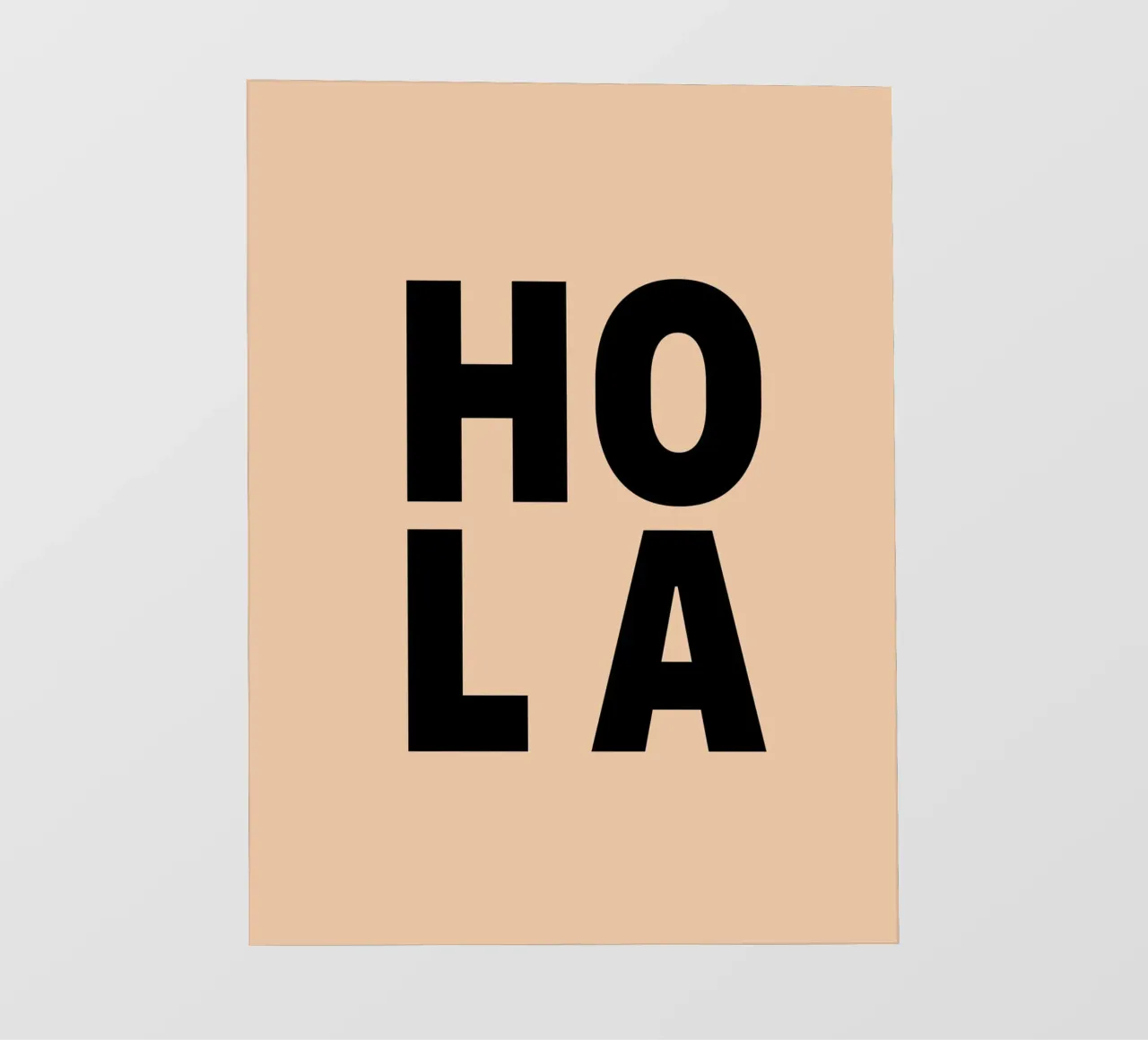 Hola pellicola backlit da Hej Ibiza by Ute Arnold