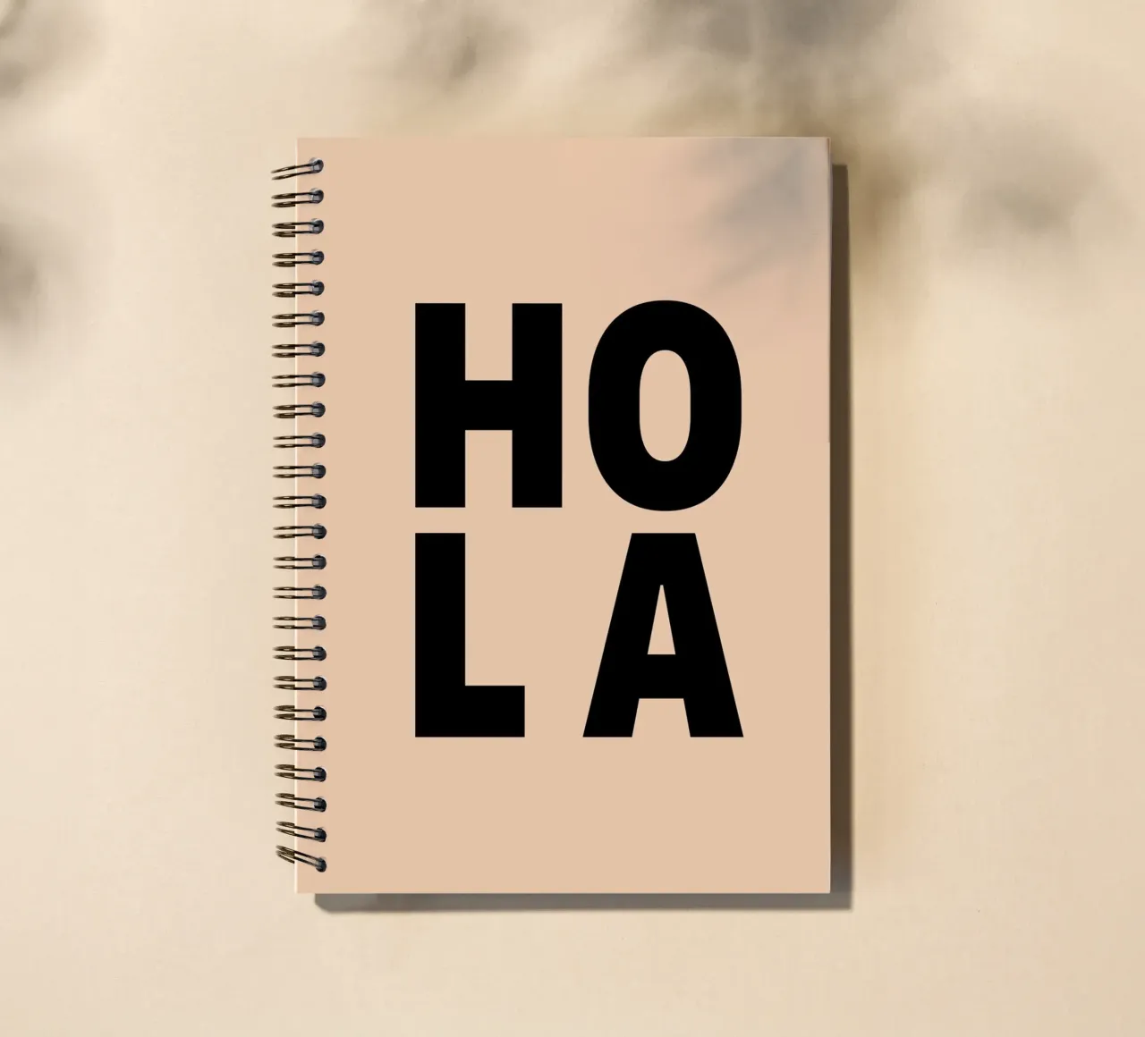 Hola cuaderno de espiral de Hej Ibiza by Ute Arnold
