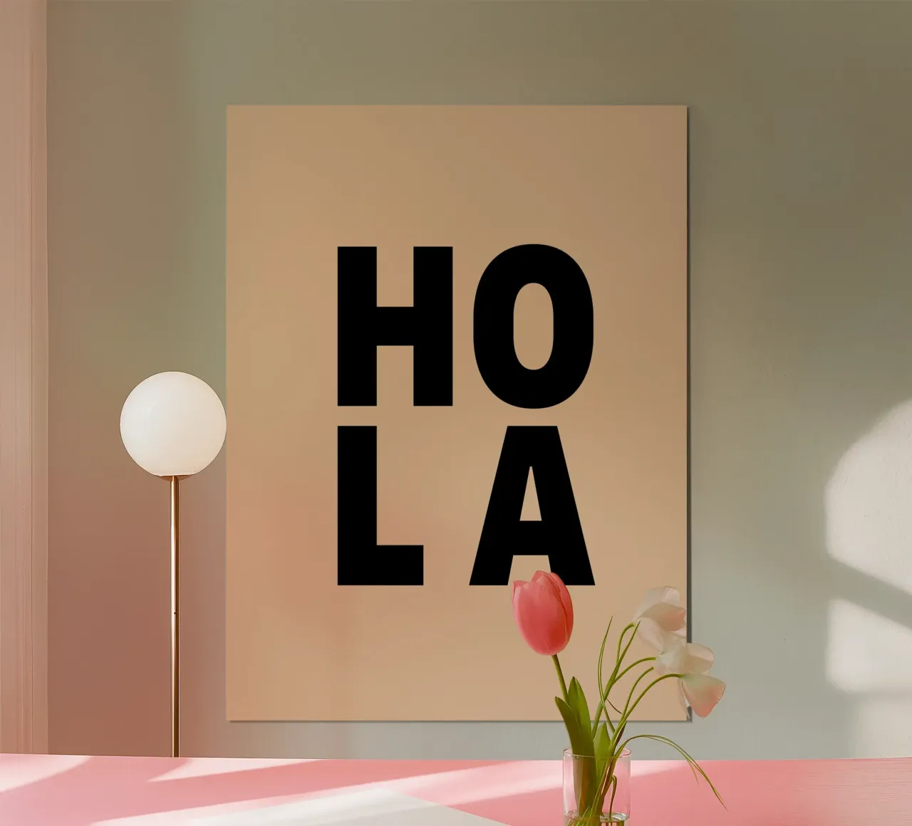 Hola poster da Hej Ibiza by Ute Arnold