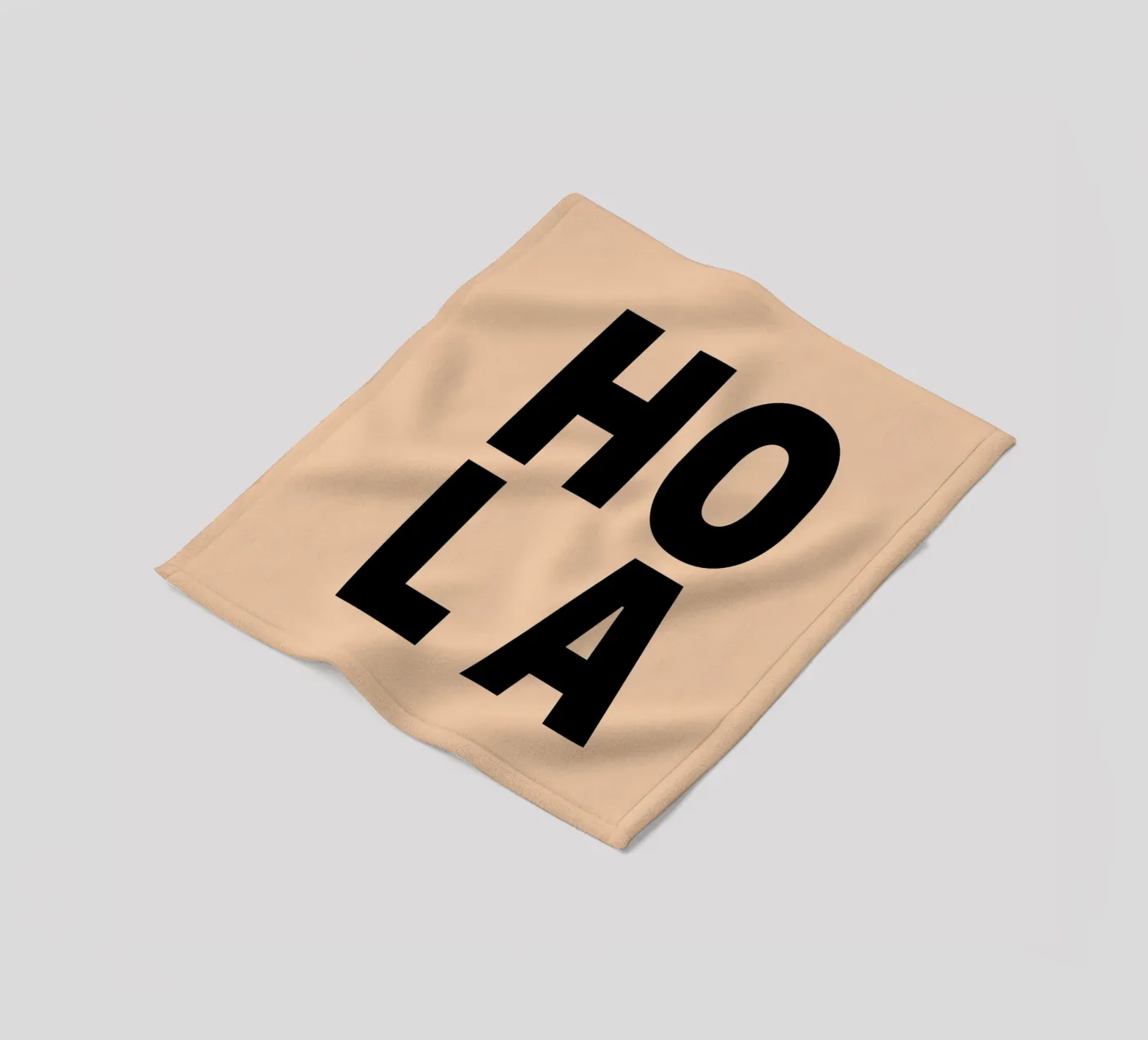 Hola plaid polaire de Hej Ibiza by Ute Arnold