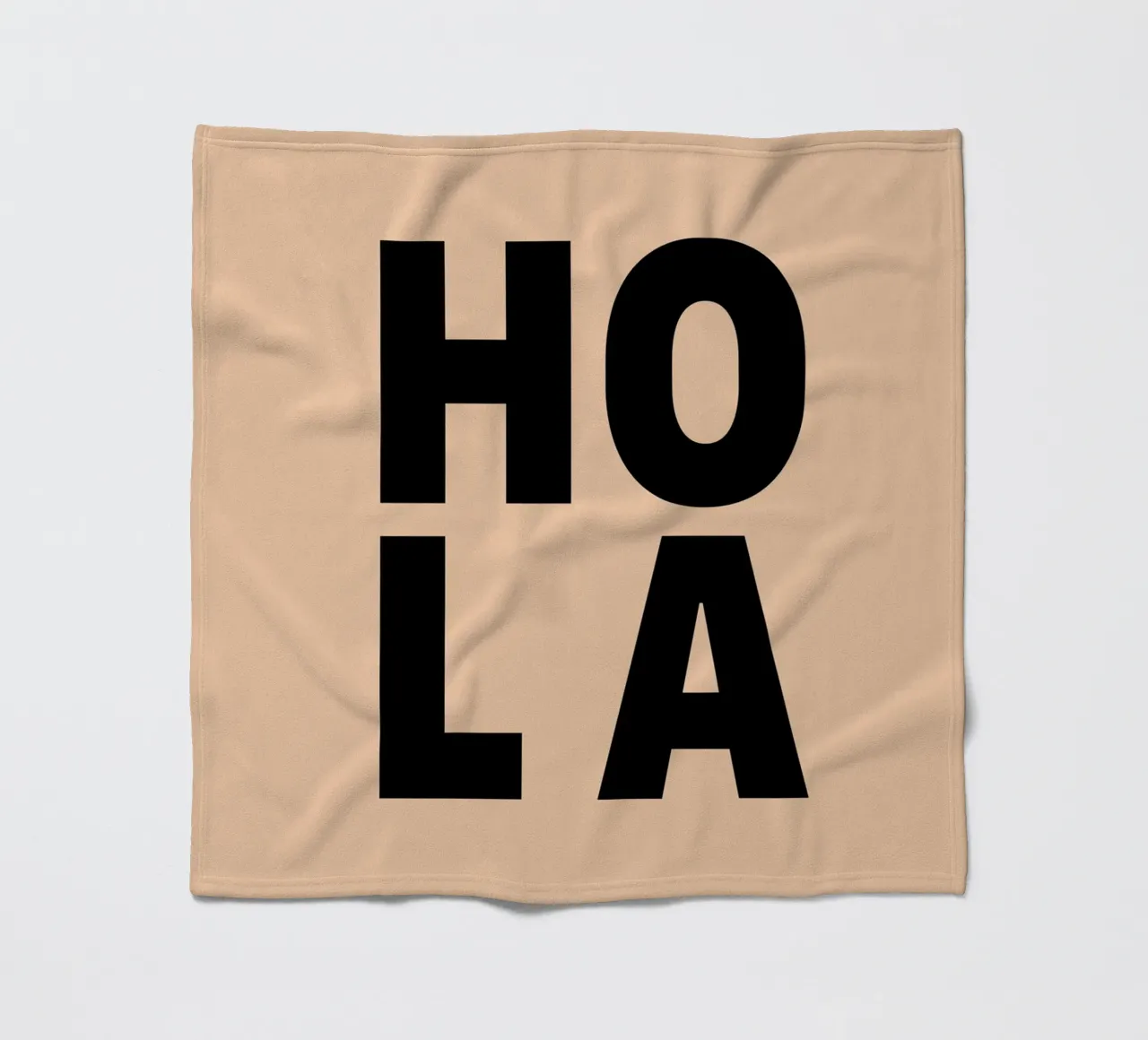 Hola Fleecedecke von Hej Ibiza by Ute Arnold