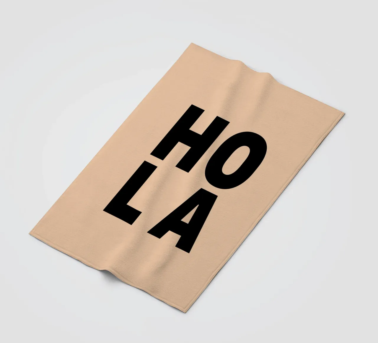 Hola Fleecedecke von Hej Ibiza by Ute Arnold