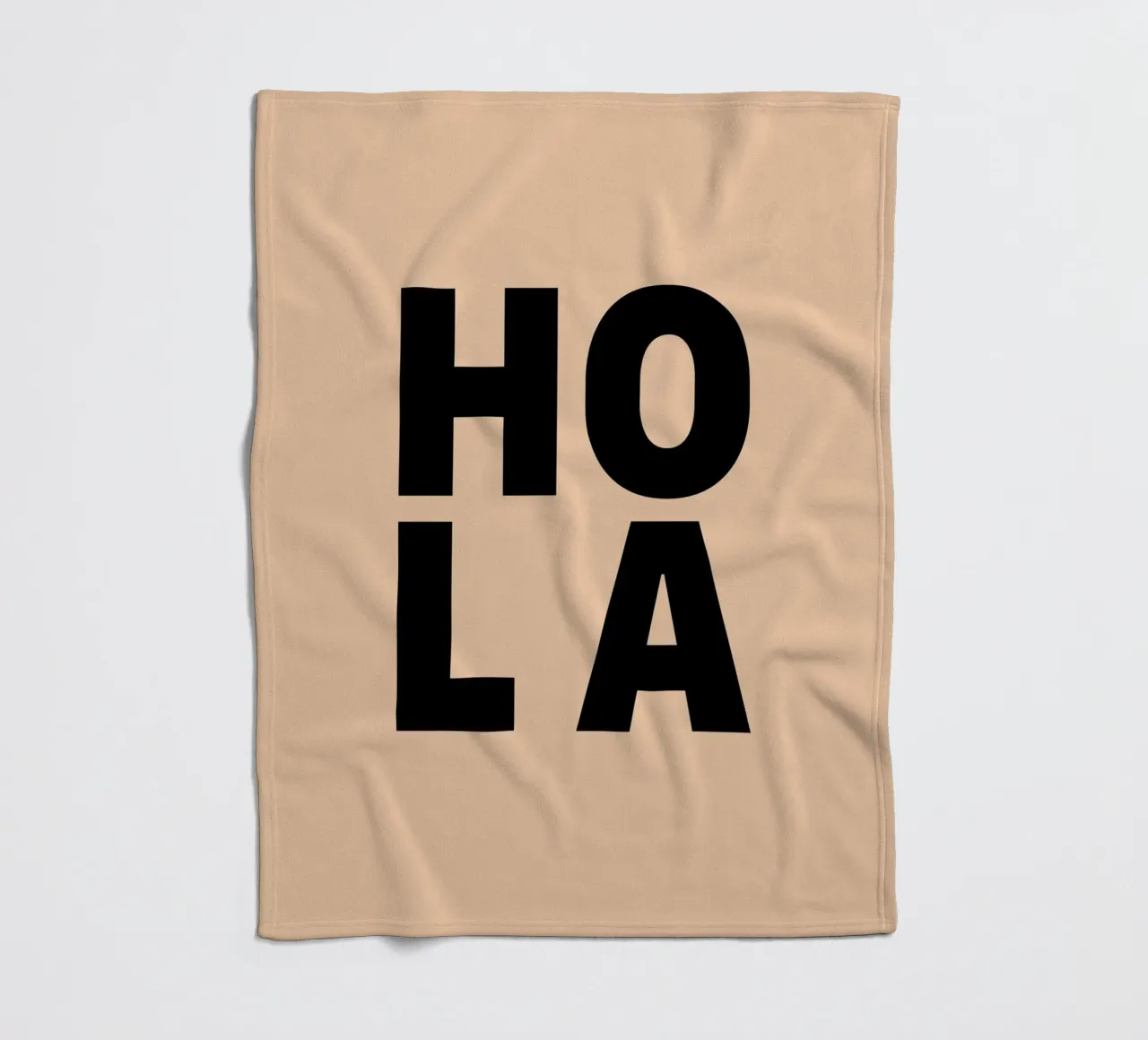 Hola Fleecedecke von Hej Ibiza by Ute Arnold