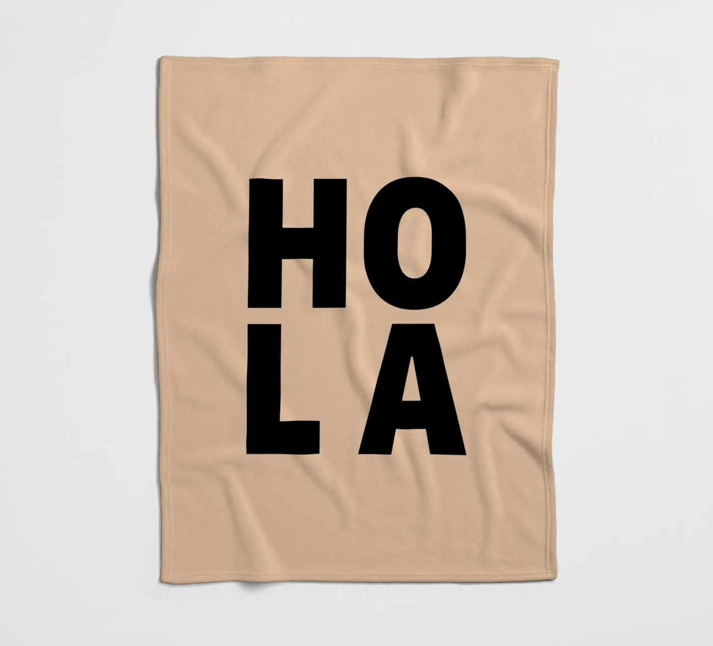 Hola plaid polaire de Hej Ibiza by Ute Arnold