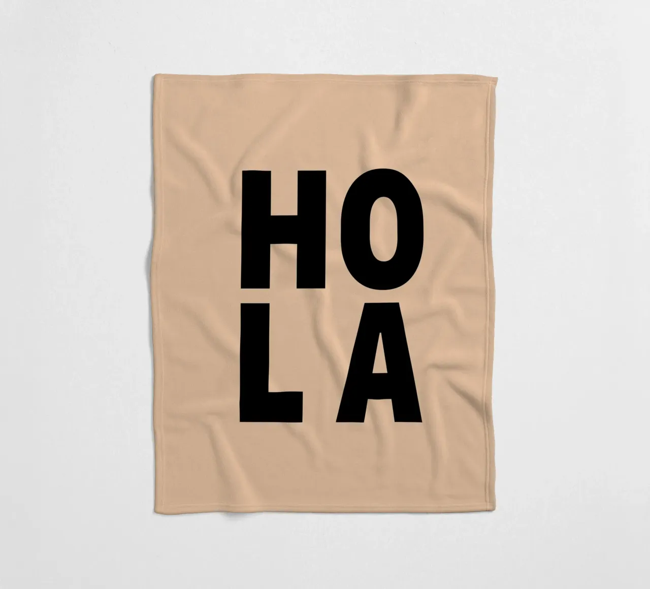 Hola Fleecedecke von Hej Ibiza by Ute Arnold