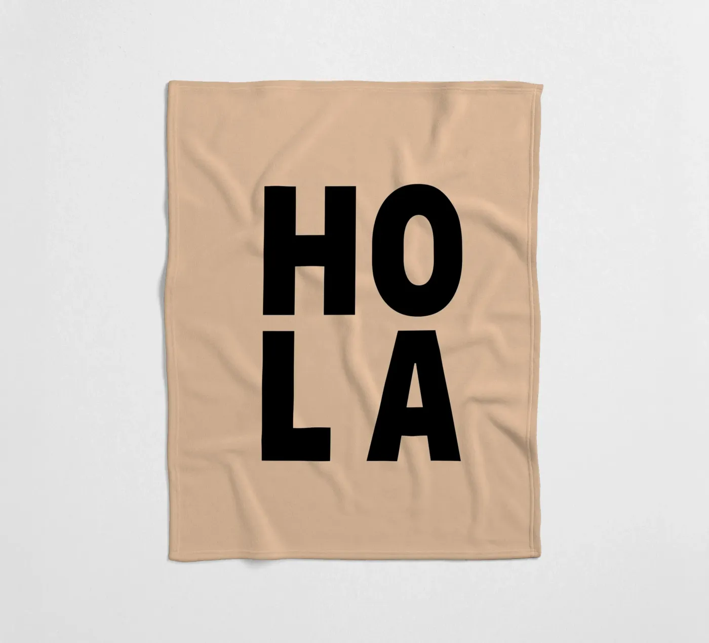 Hola plaid polaire de Hej Ibiza by Ute Arnold