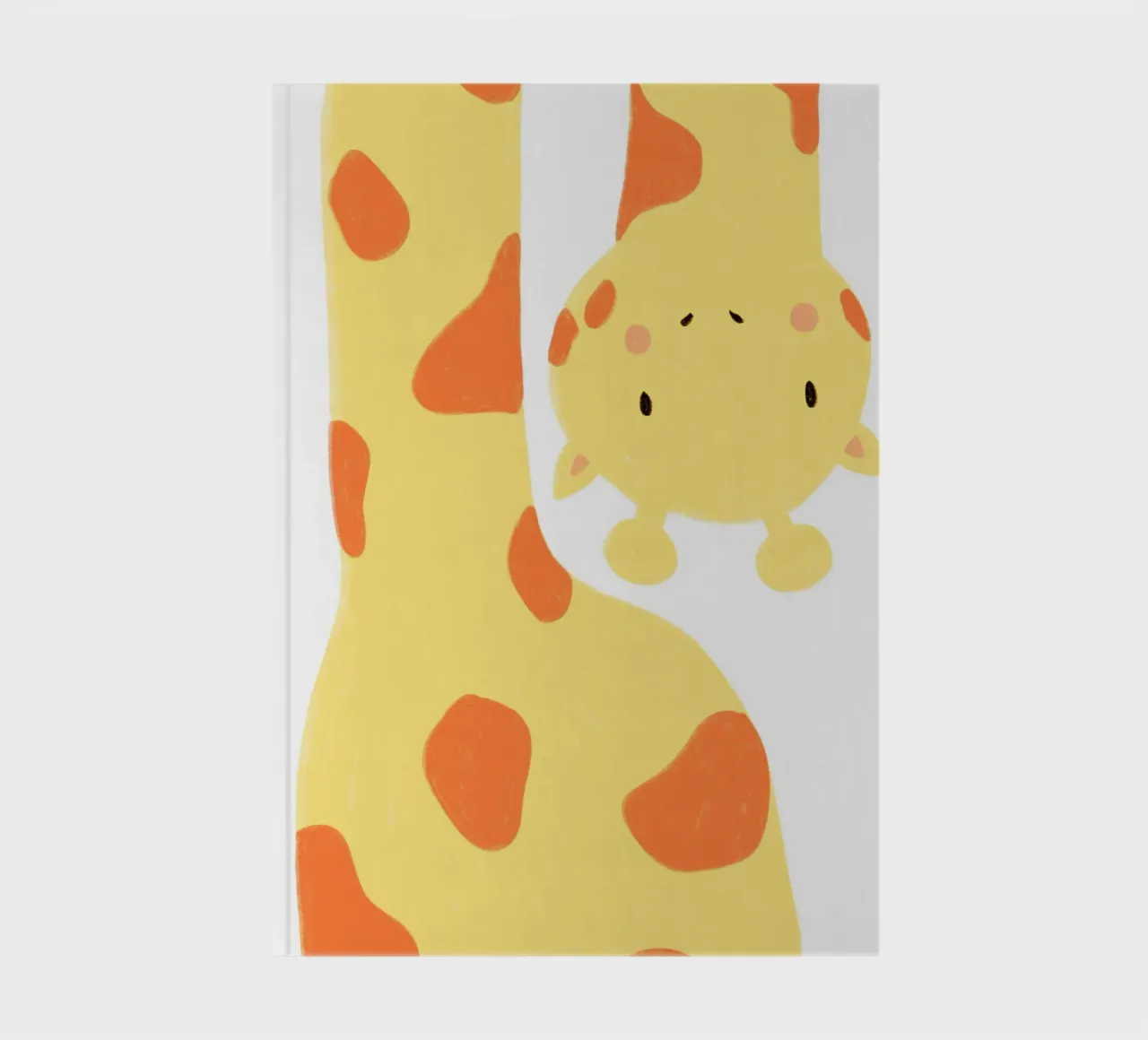 Giraffe Selfie notebook by BAINAI KIDS