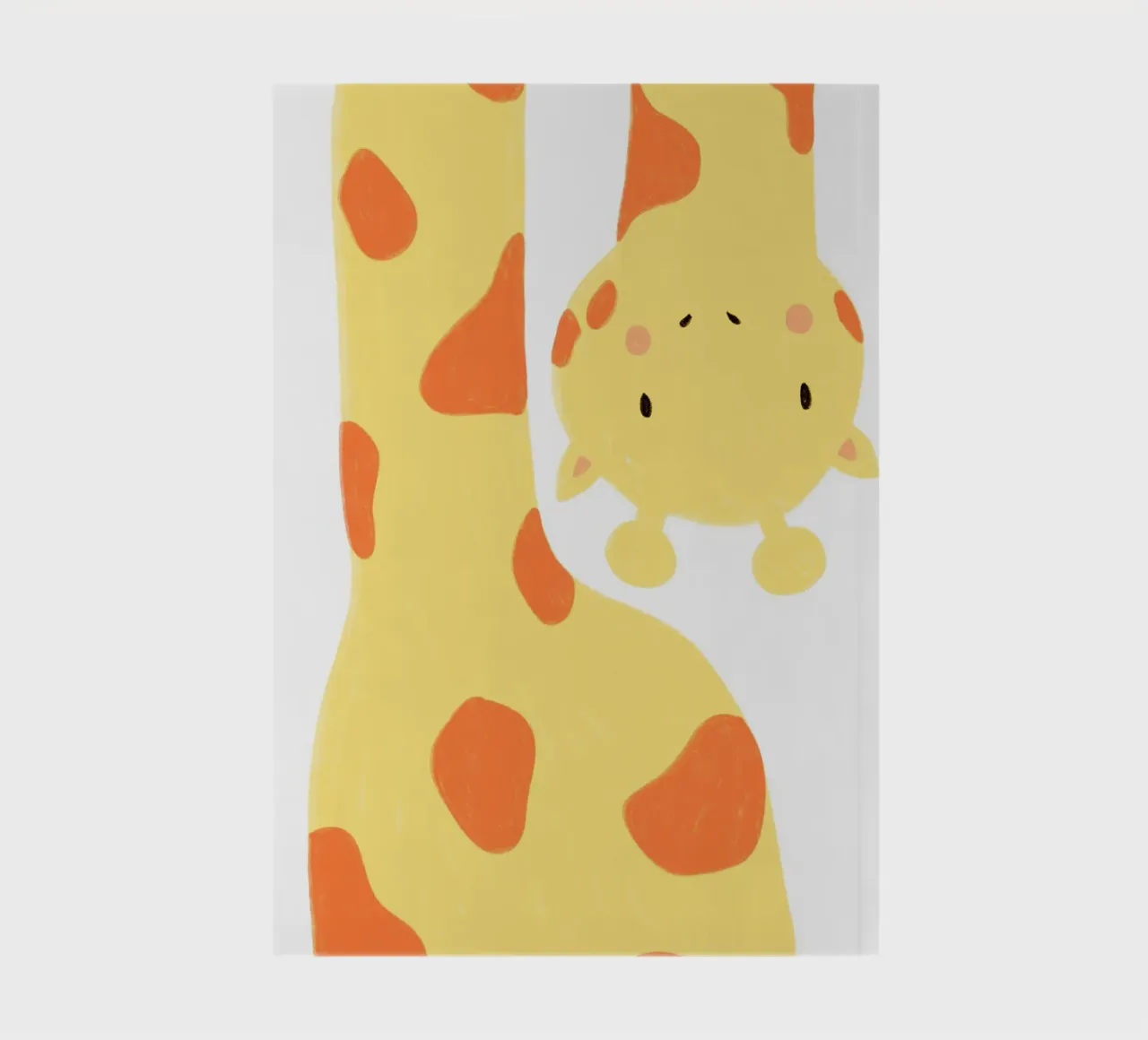 Giraffe Selfie notebook by BAINAI KIDS