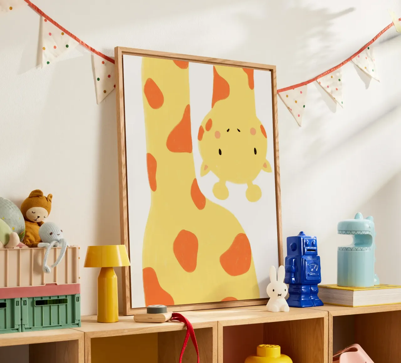 Giraffe Selfie plexiglass da BAINAI KIDS