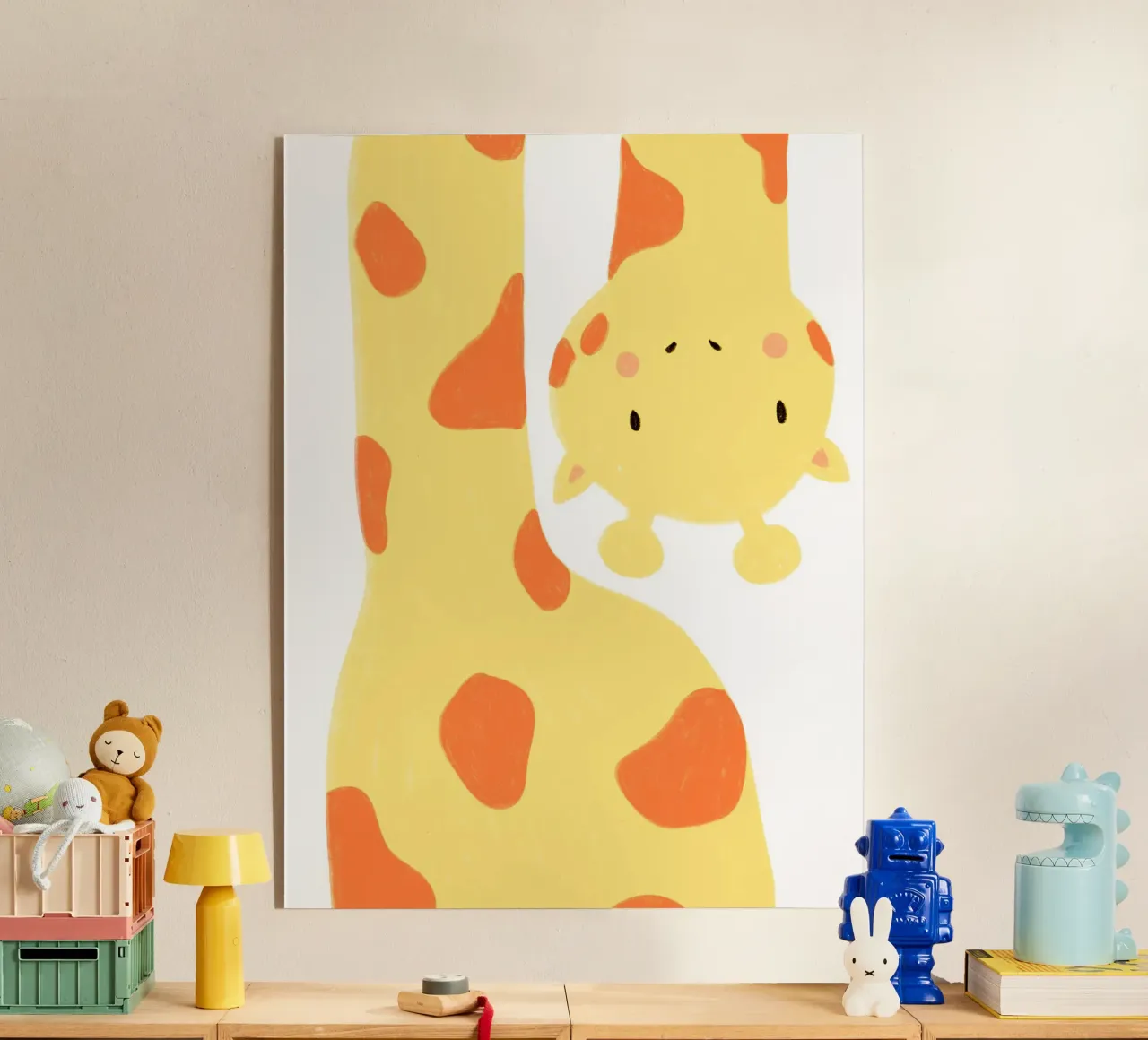 Giraffe Selfie plexiglass da BAINAI KIDS