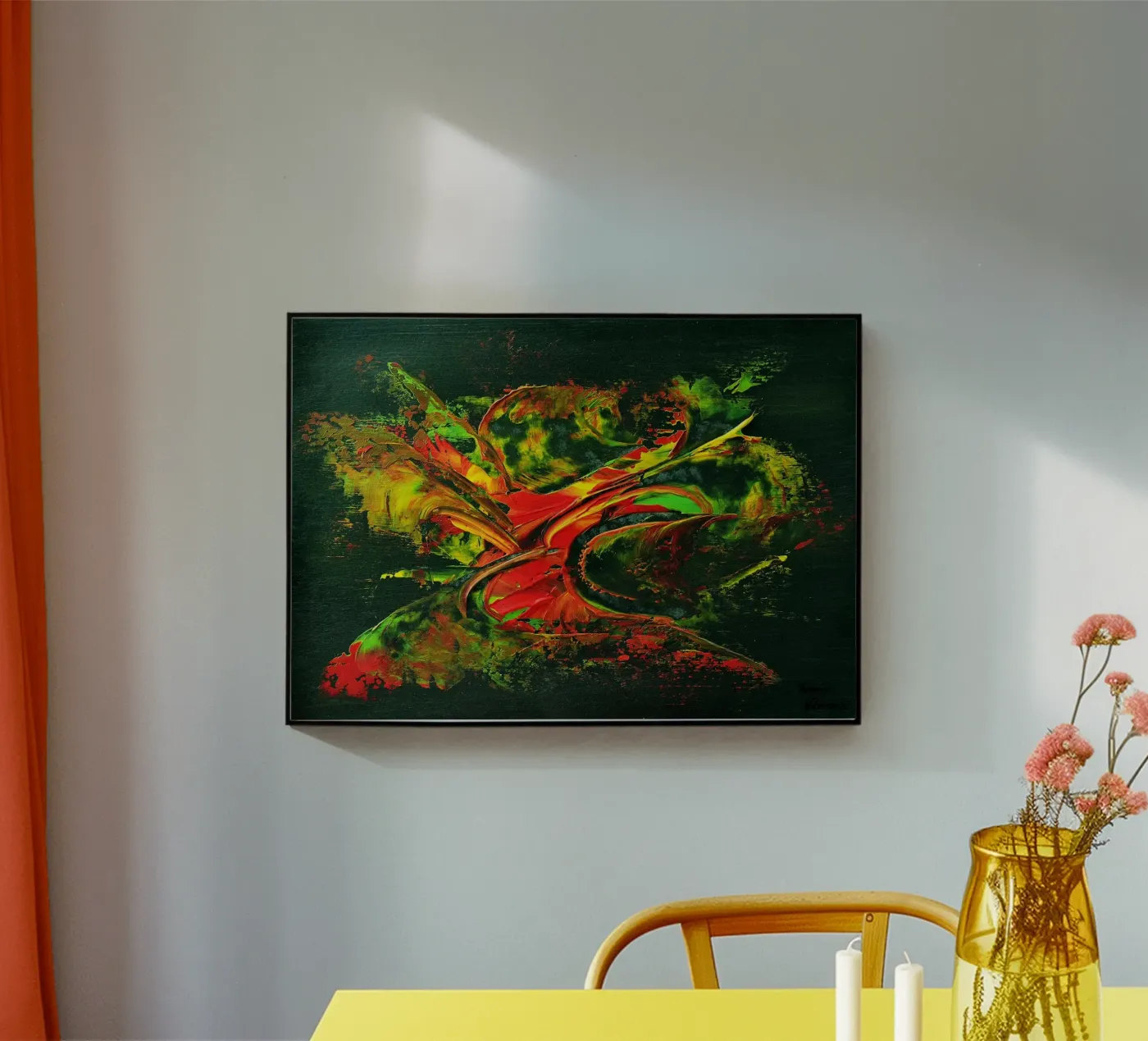 IDEAL GIFT 145 plexiglass da Thierry Vobmann Abstract painting