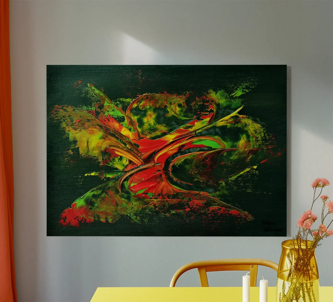 IDEAL GIFT 145 plexiglass da Thierry Vobmann Abstract painting