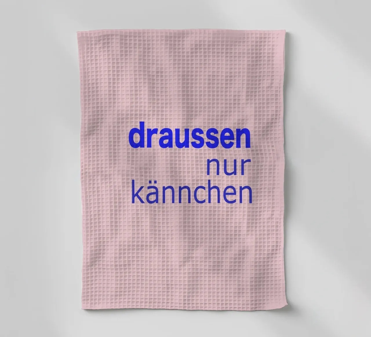 draussen nur Kännchen tea towel by Hej Ibiza by Ute Arnold