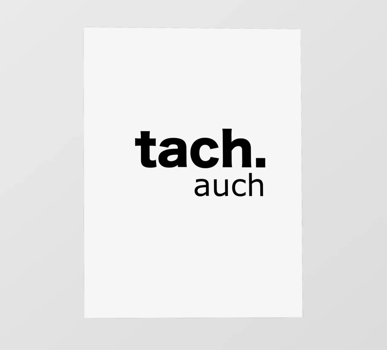 tach auch telo in pvc da Hej Ibiza by Ute Arnold