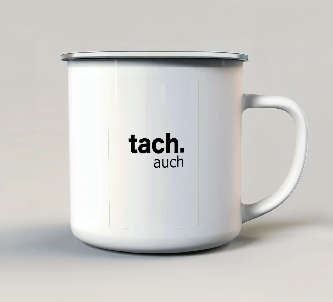 tach auch tazza in smalto da Hej Ibiza by Ute Arnold