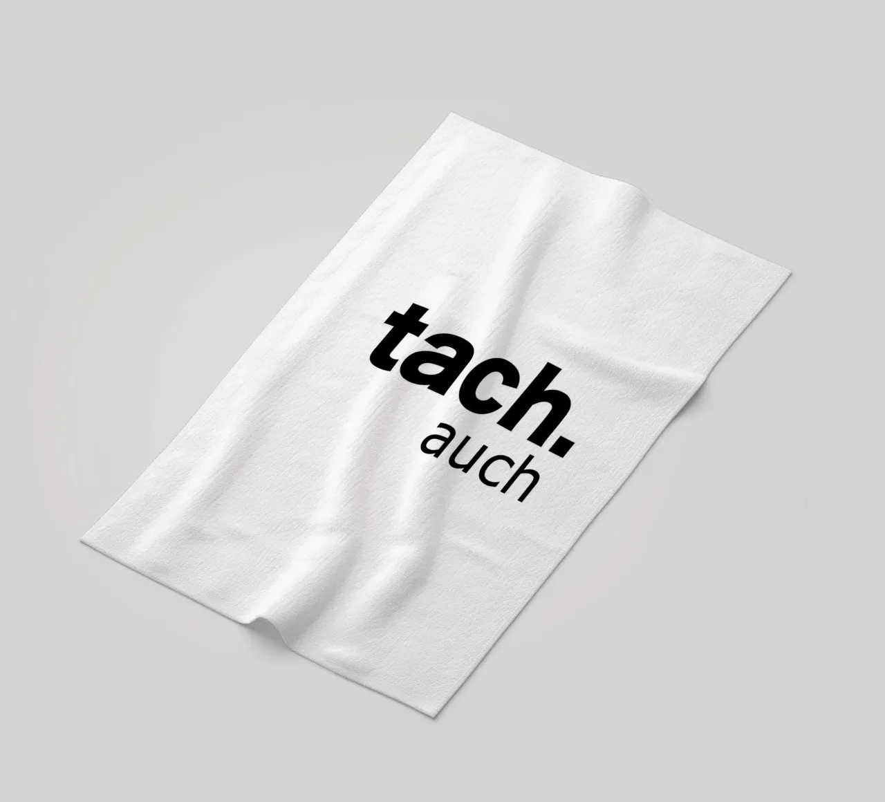 tach auch beach towel by Hej Ibiza by Ute Arnold