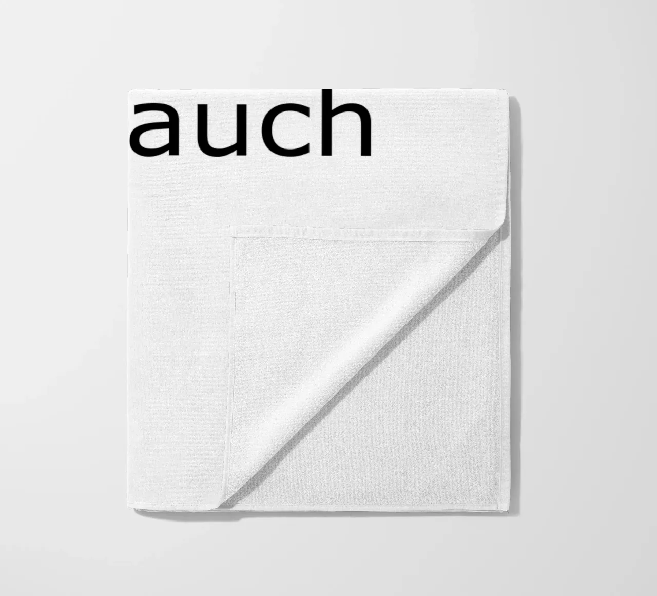 tach auch beach towel by Hej Ibiza by Ute Arnold