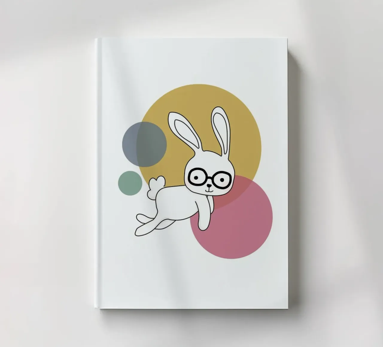 Space Rabbits Castor notebook by Christina Heitmann