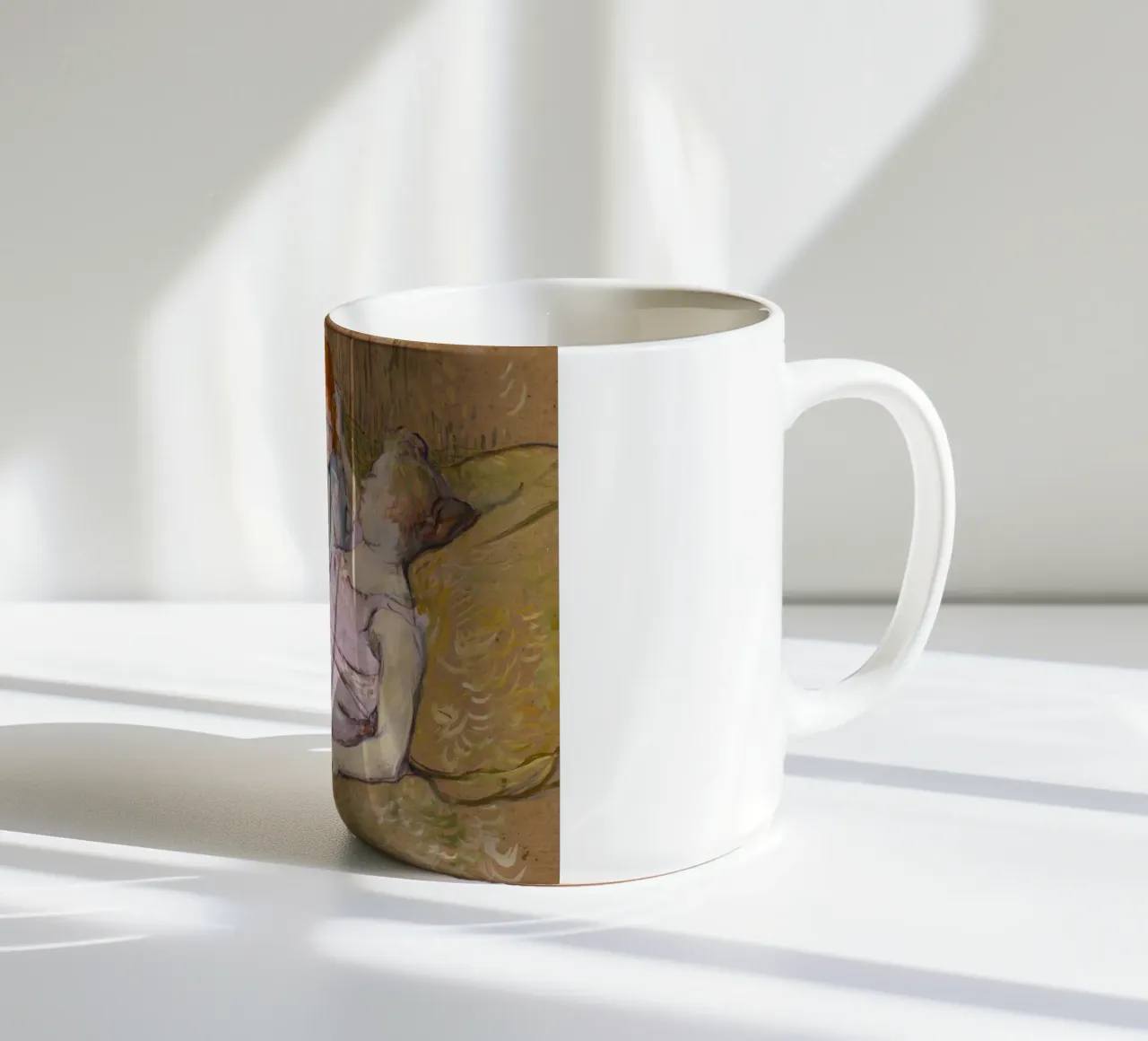 Henri de Toulouse-Lautrec - Il divano tazza in ceramica da Timeless Artworks