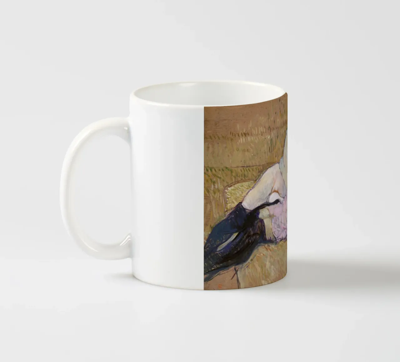Henri de Toulouse-Lautrec - Il divano tazza in ceramica da Timeless Artworks
