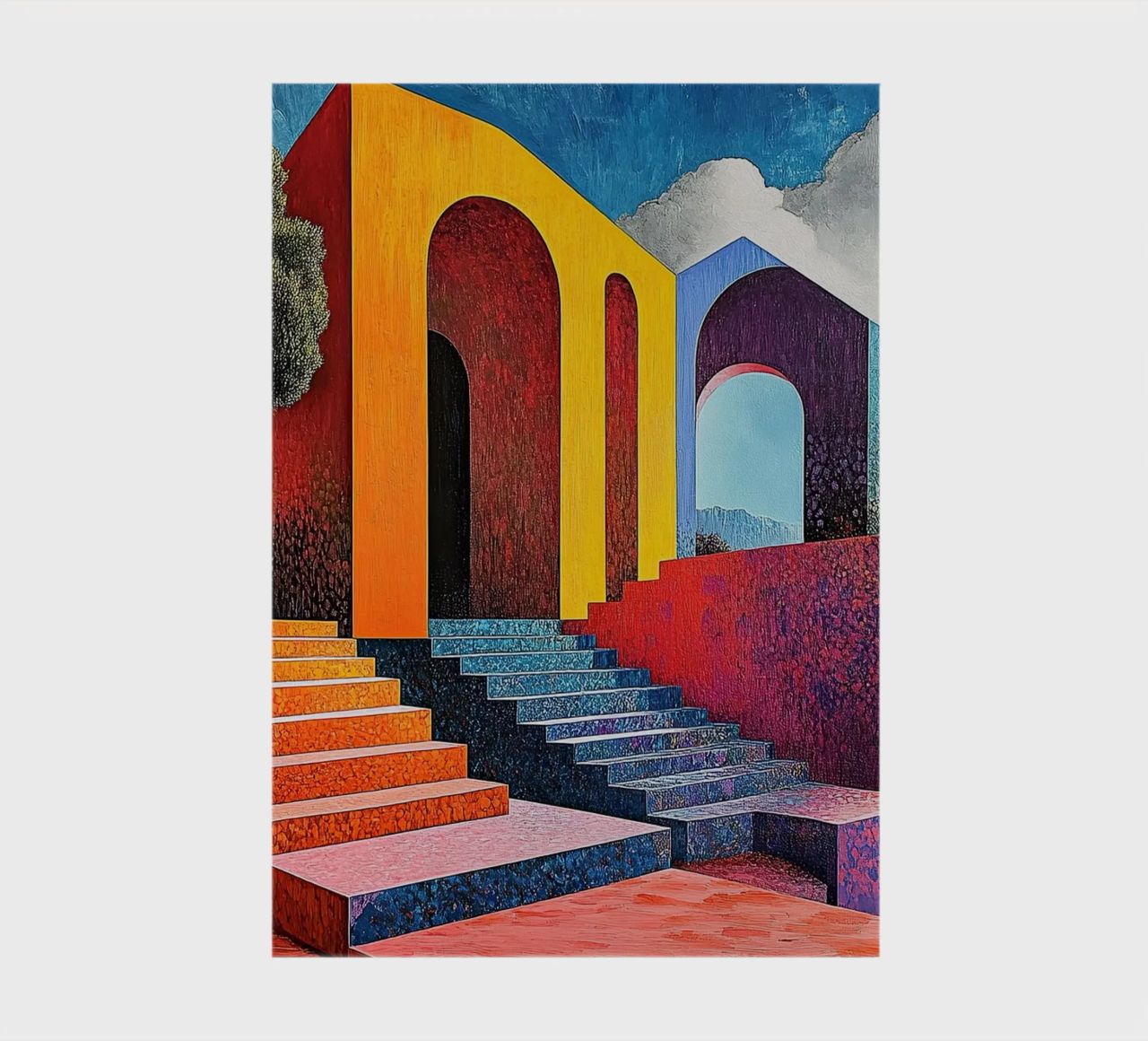 Surrealismo Architettura Design Geometria diario da Nikis Art Studio