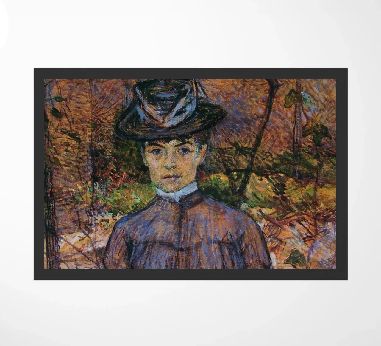 Henri de Toulouse-Lautrec - Ritratto di Suzanne Valadon zerbino da Timeless Artworks