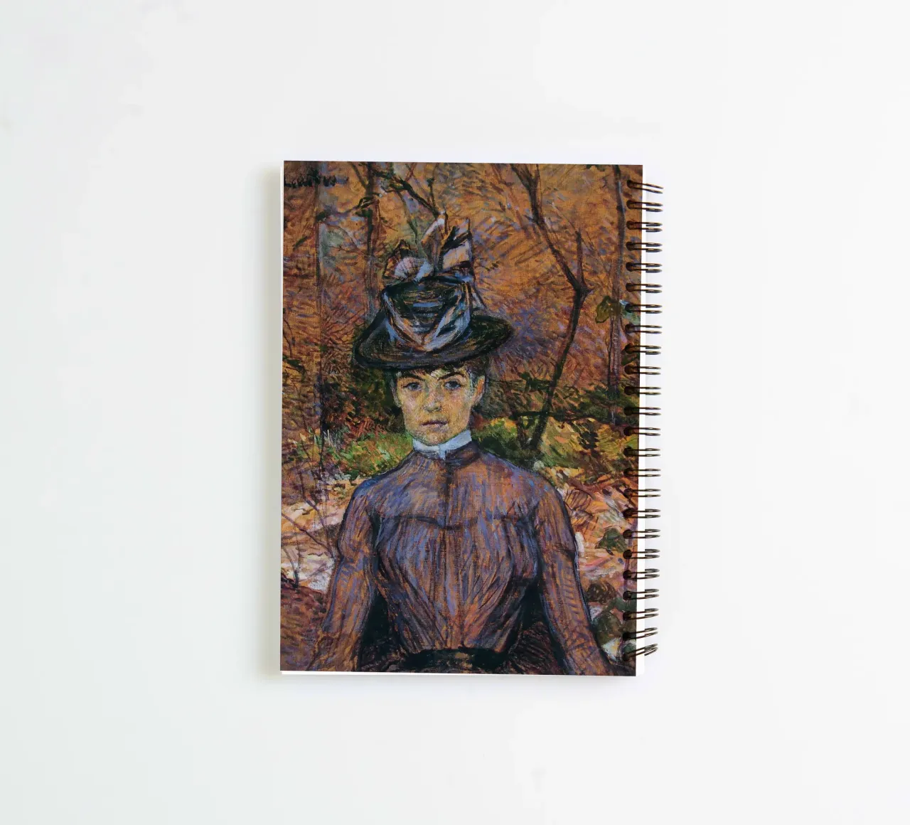 Henri de Toulouse-Lautrec - Porträt von Suzanne Valadon Ringbuch von Timeless Artworks