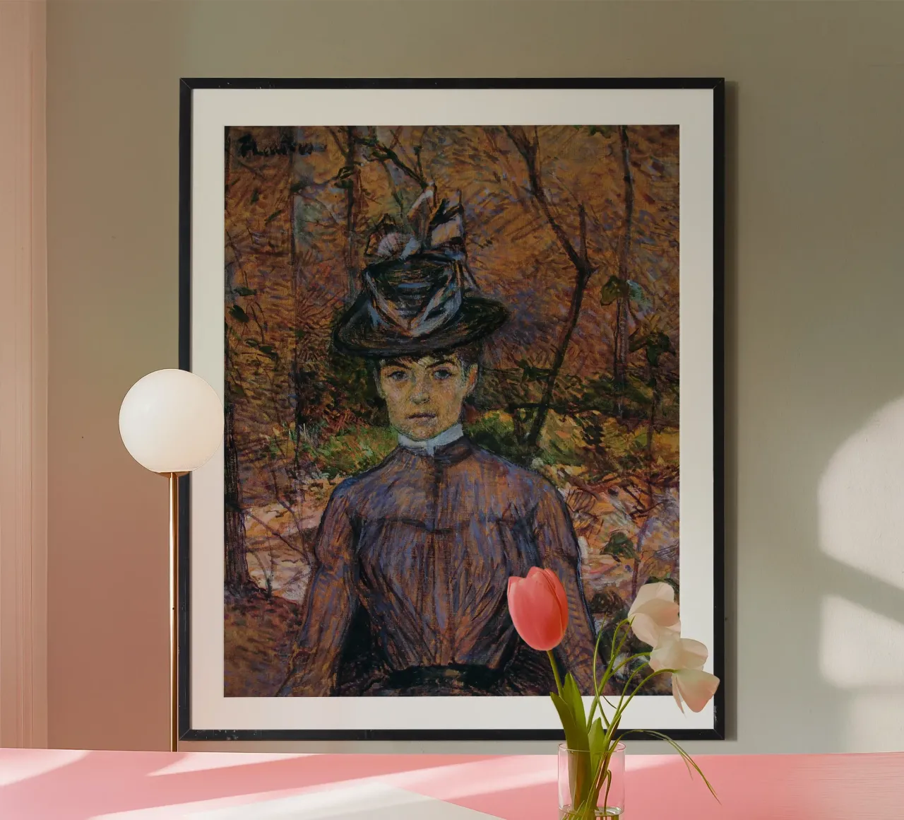 Henri de Toulouse-Lautrec - Ritratto di Suzanne Valadon carta hahnemühle da Timeless Artworks