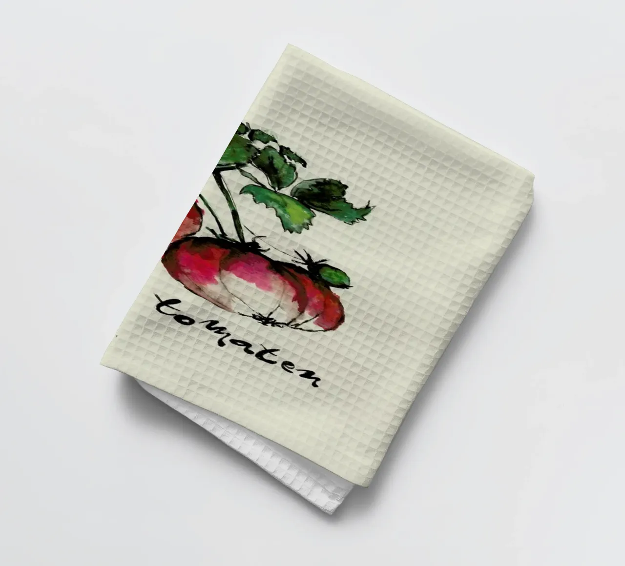 Tomaten tea towel by Nathys_illustration