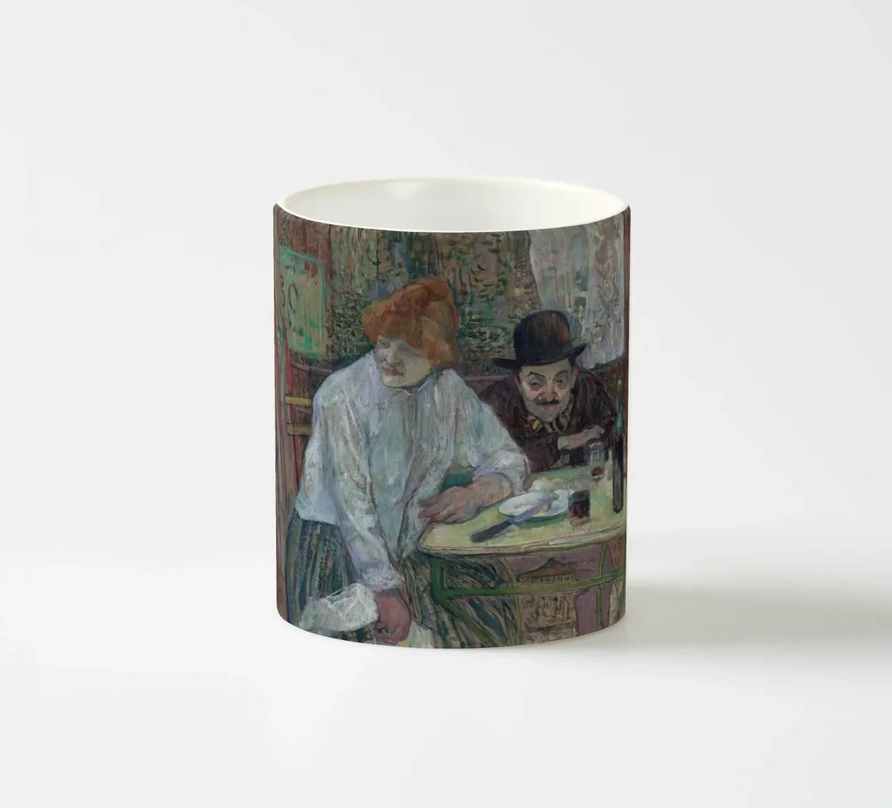 Henri de Toulouse-Lautrec - Al caffè La Mie tazza in ceramica da Timeless Artworks