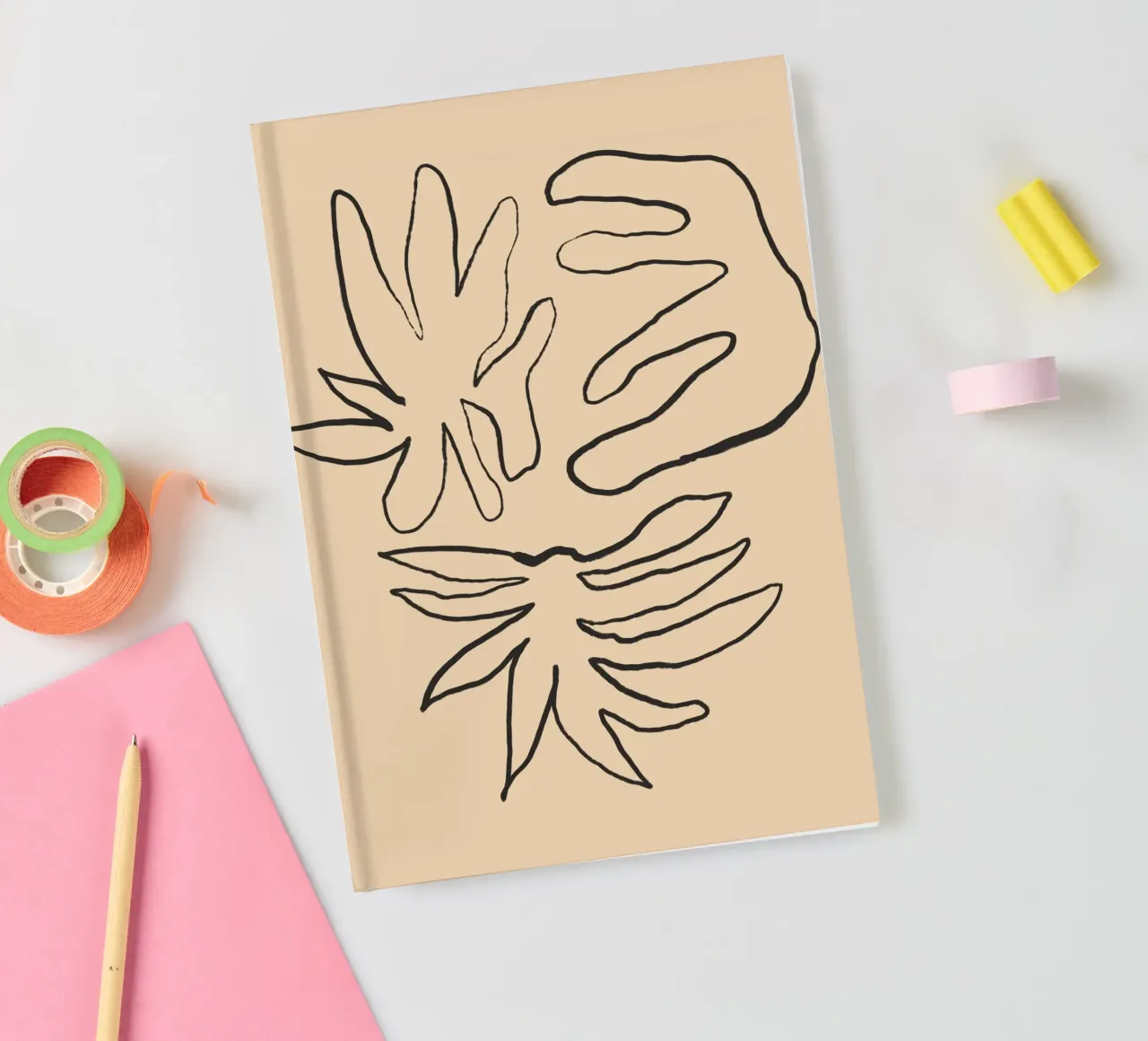 Pure Forms No 15 notebook by treechild