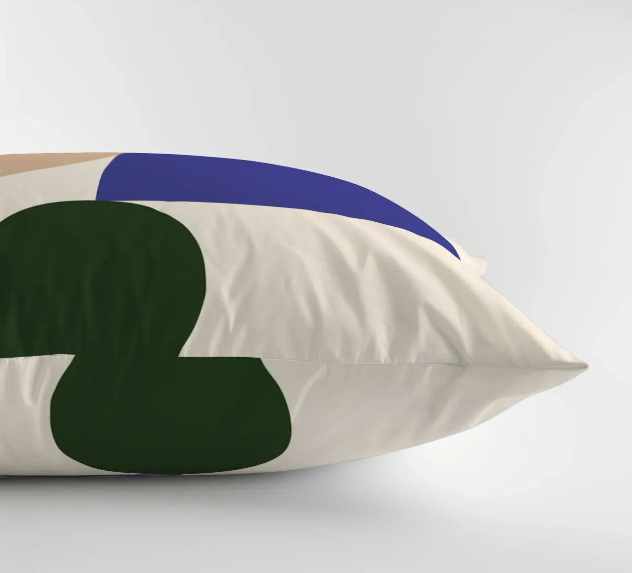 "Balanced Forms" – Modern Geometric Abstract Print cuscino da PrintCessStudio
