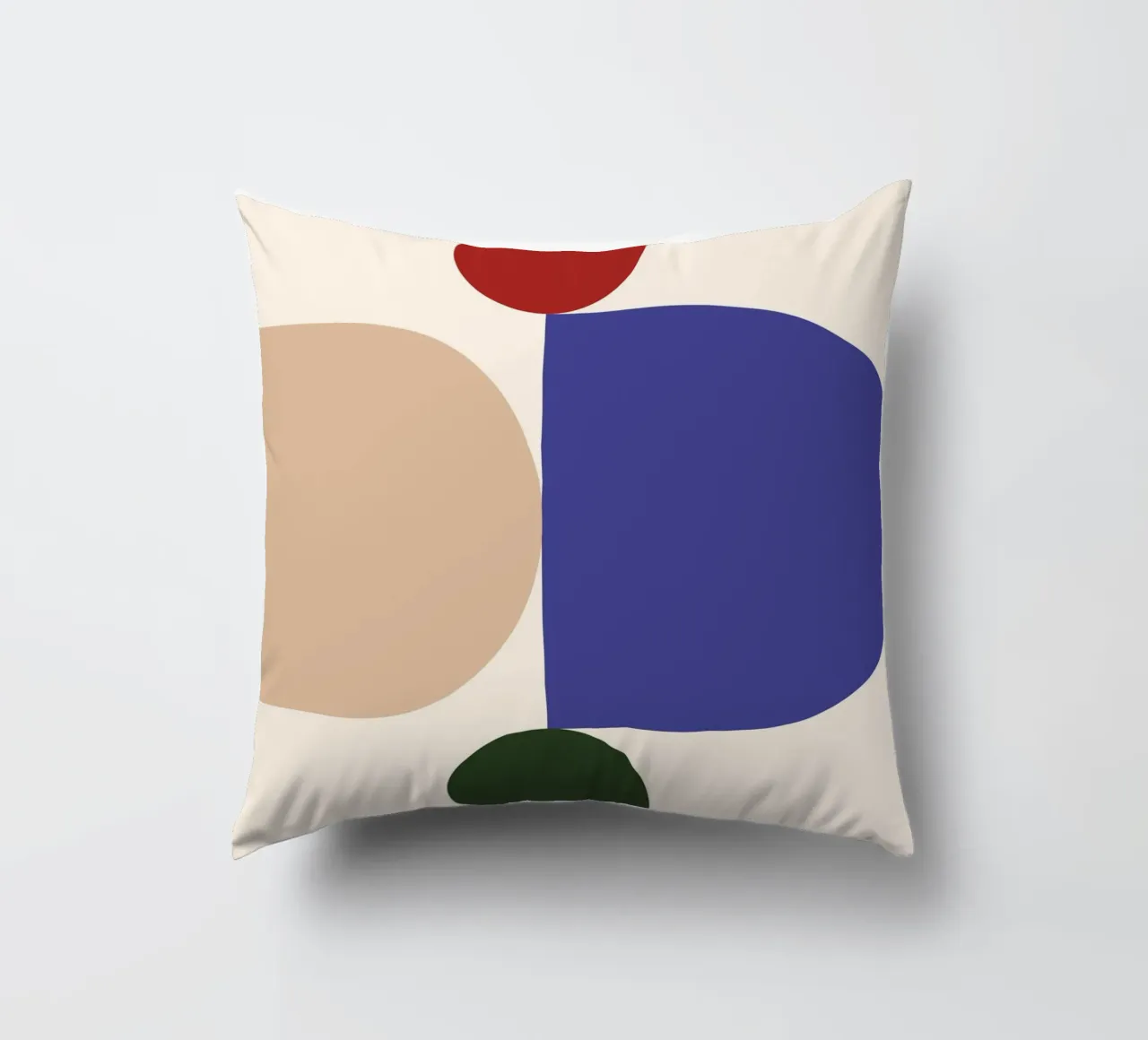 "Balanced Forms" – Modern Geometric Abstract Print coussin de PrintCessStudio