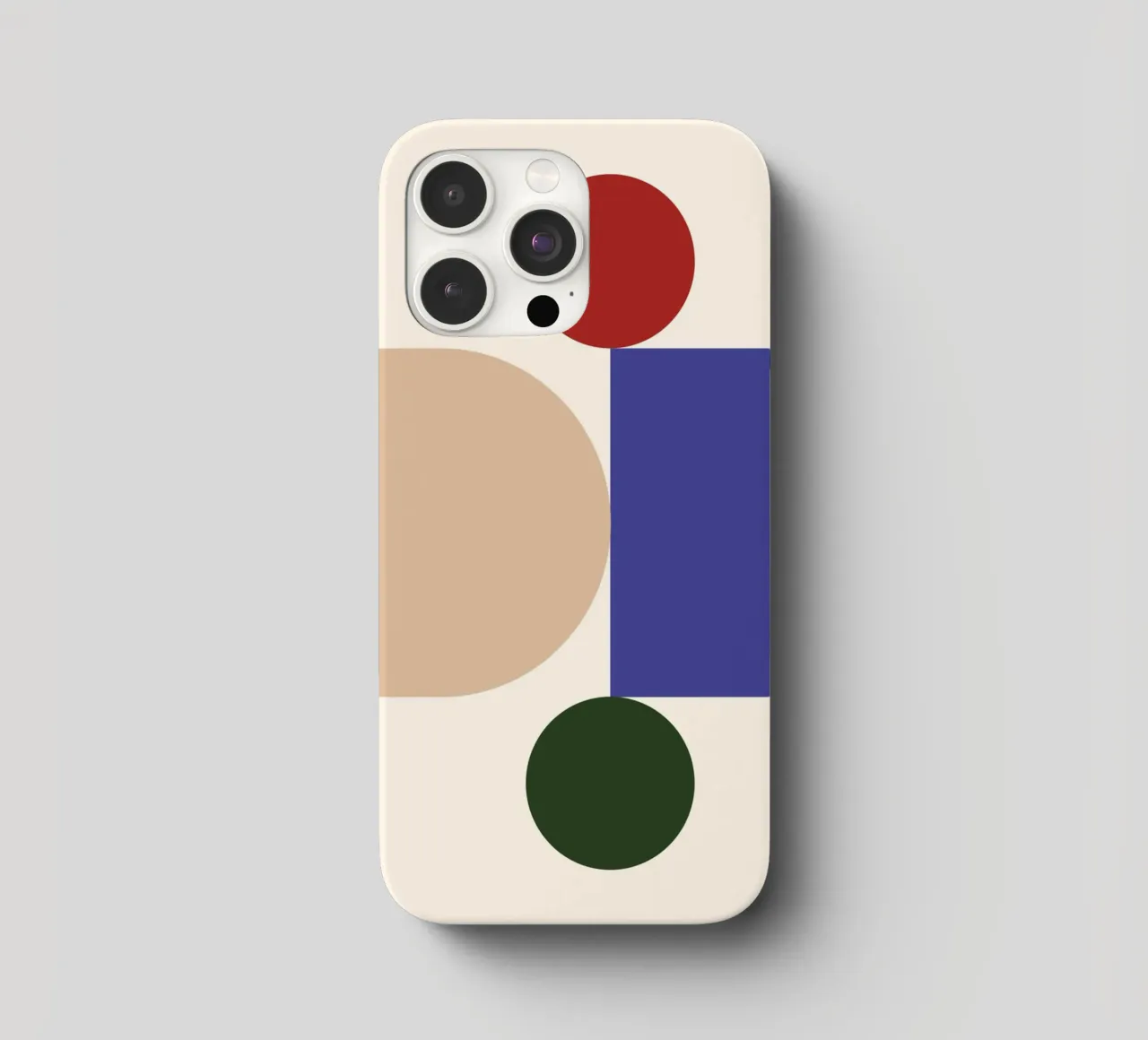 "Balanced Forms" – Modern Geometric Abstract Print cover iphone da PrintCessStudio