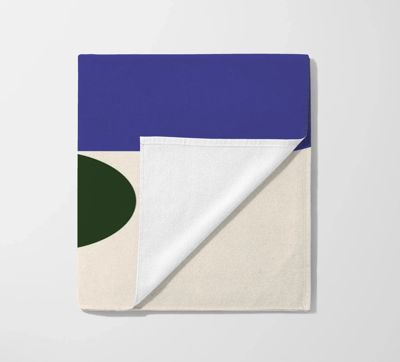 "Balanced Forms" – Modern Geometric Abstract Print telo mare da PrintCessStudio