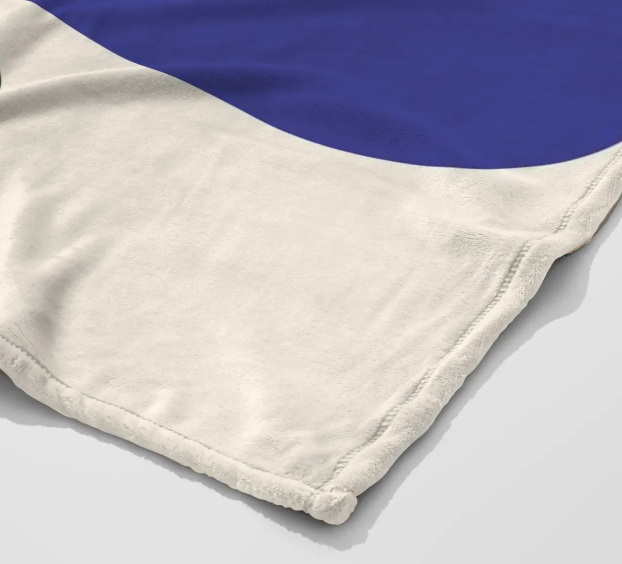 "Balanced Forms" – Modern Geometric Abstract Print coperta in pile da PrintCessStudio