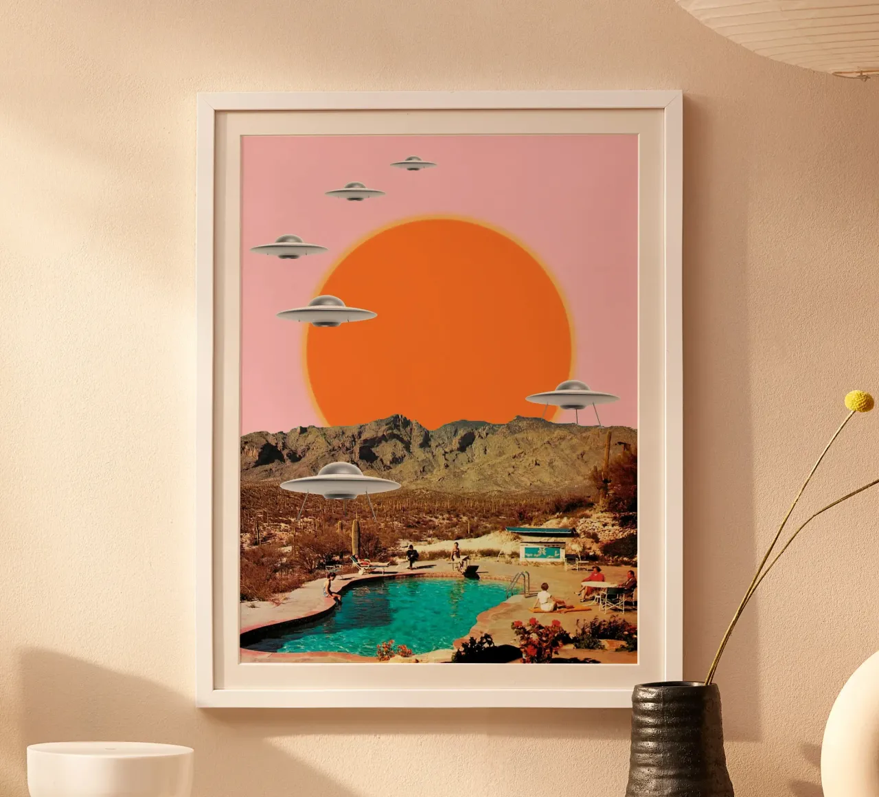 Sono arrivati (UFO nel deserto) poster da MsGonzalez
